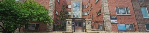 1355 Pearl located in Capitol Hill. A view of the front side of the property is shown here in beautiful daylight