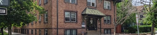 Beautiful brick exterior 1170 N Logan St in Denver, CO