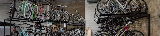 Bicycle storage at Broadway Place