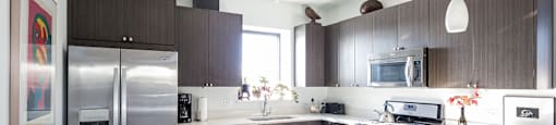 Spacious Kitchen at Broadway Place