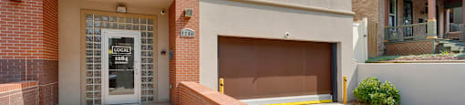 Parking Garage Entrance at 1284 Downing