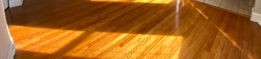 Rich wood flooring - George Spoor Studio