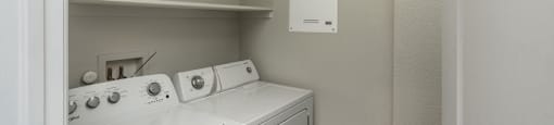 Full size washer and dryer