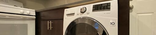 Washer dryer combo included
