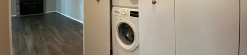 Full size washer and dryer