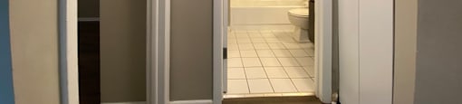 Hallway to the bathroom