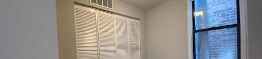 Living area space perfect for a dining room table or work from home office space - 1 Bedroom