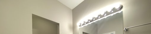 2nd Bathroom with vanity storage - 3 Bedroom 2 Bath