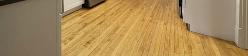 Large kitchen with plenty of counter space