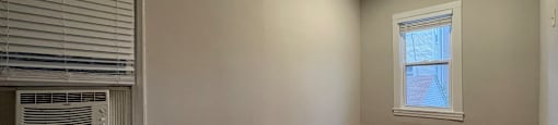 Bedroom with window A/C