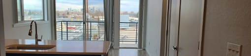 Lovely open living area with an amazing view