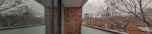 Large balcony
