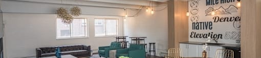 Modern clubroom