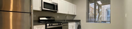 Large window in the kitchen