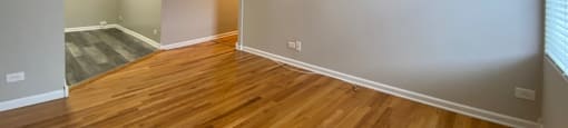 Living area with convenient access to kitchen