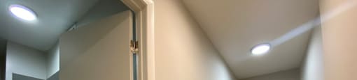 Hallway to the bathroom
