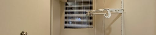 Large storage closet area