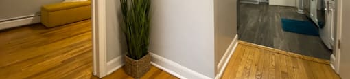 Hallway to the 2nd bedroom