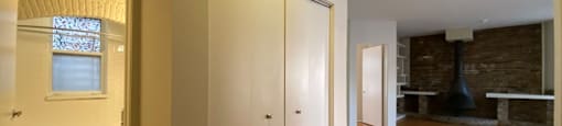 Hall closet and bathroom access - 2 Bedroom B