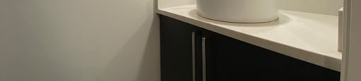 Main floor powder room