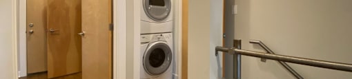 Full size washer and dryer