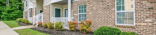 Private patios and balconies in our homes