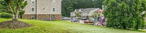 Lush grassy areas to enjoy time outside