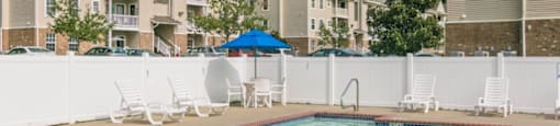 Enjoy the sunshine poolside