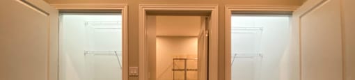 Large double closets in the bedroom - 3 Bedroom