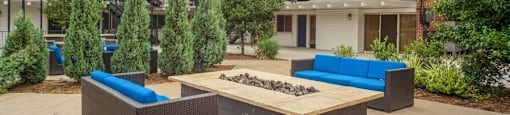 Fire pit area