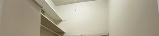 Spacious closet