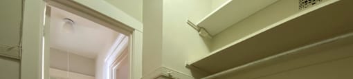 Spacious closet