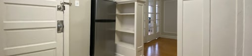 Front entry into the kitchen
