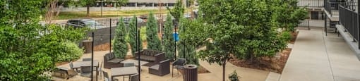 Community patio area for our residents to enjoy