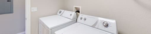 In-unit laundry facilities