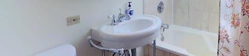 Bright White Bathrooms