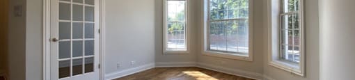 Unique interiors with plenty of natural light