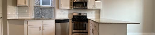 Open kitchen space