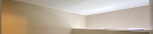 Bright bedroom space