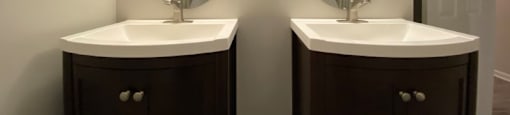Gorgeous double vanity