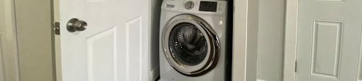 Full size washer and dryer - 2 Bedroom