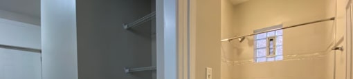 Built-in shelving