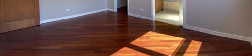 Genuine hardwood floors