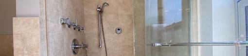 Luxury walk-in shower