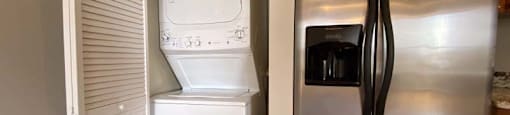 Upgraded appliances and in-home washer and dryers