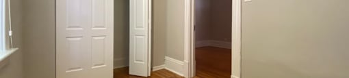 Plenty of closet space