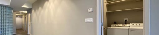 Full-size washer and dryer