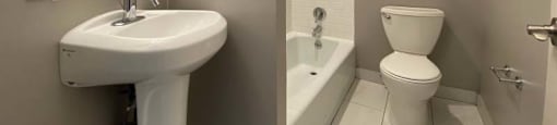 Bright bathroom