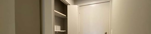 Built-in shelves