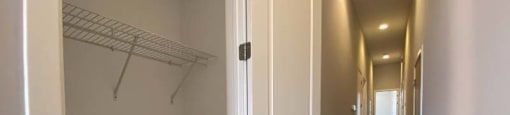 Plenty of closet space